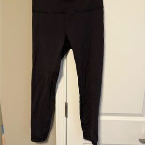Lululemon X Ed Curtis Wonder Train Black Leggings
